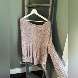 Loft Drop Shoulder Oversized Sweater